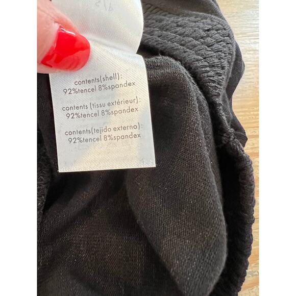 WeWoreWhat Swim Revolve Flare Knit Beach Resort Pants Black S - Picture 7 of 7